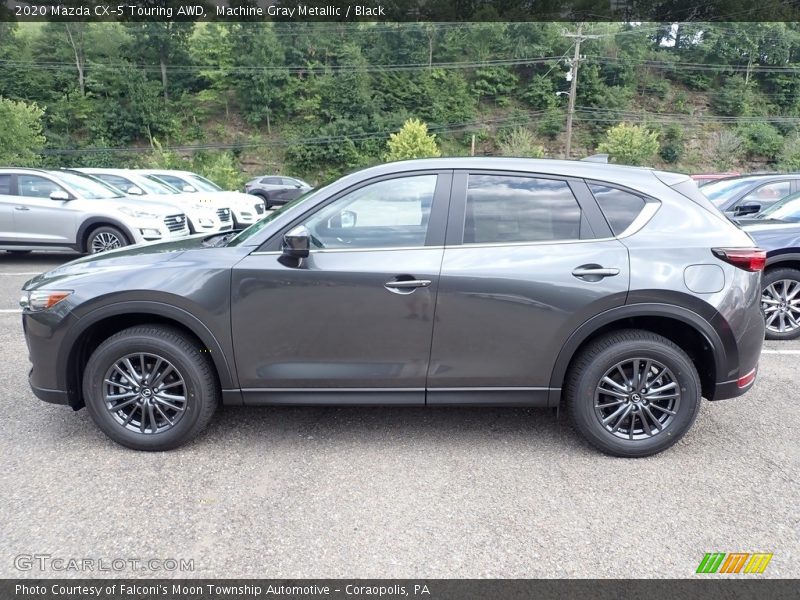 Machine Gray Metallic / Black 2020 Mazda CX-5 Touring AWD