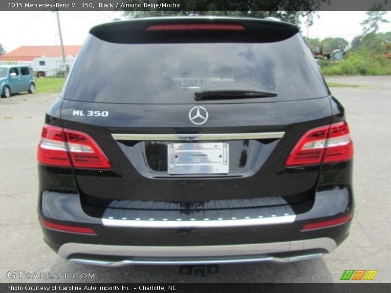 Black / Almond Beige/Mocha 2015 Mercedes-Benz ML 350