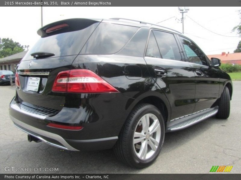 Black / Almond Beige/Mocha 2015 Mercedes-Benz ML 350