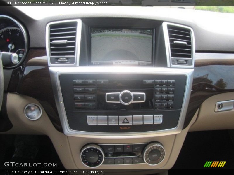 Black / Almond Beige/Mocha 2015 Mercedes-Benz ML 350