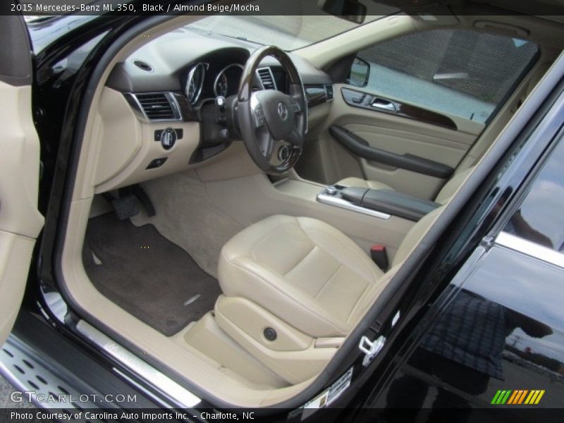 Black / Almond Beige/Mocha 2015 Mercedes-Benz ML 350
