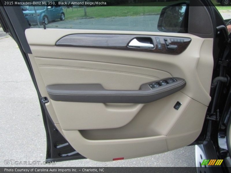 Black / Almond Beige/Mocha 2015 Mercedes-Benz ML 350