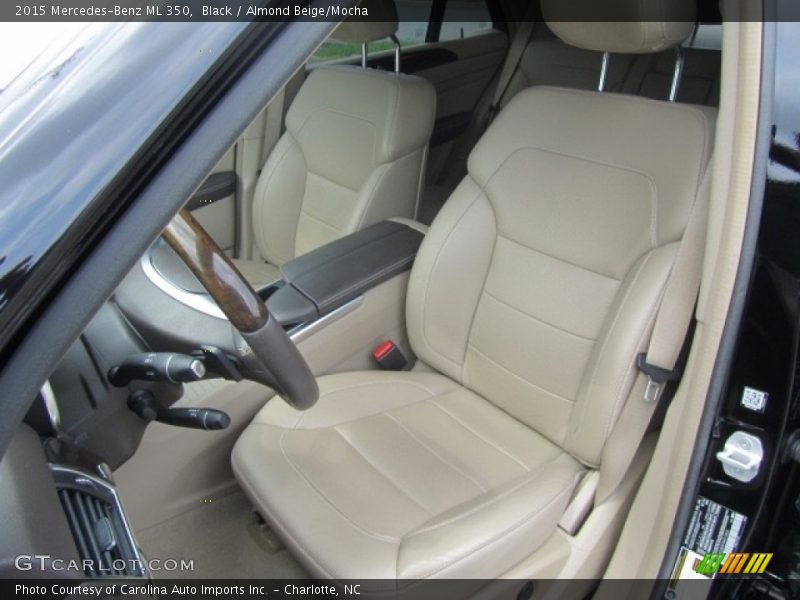 Black / Almond Beige/Mocha 2015 Mercedes-Benz ML 350