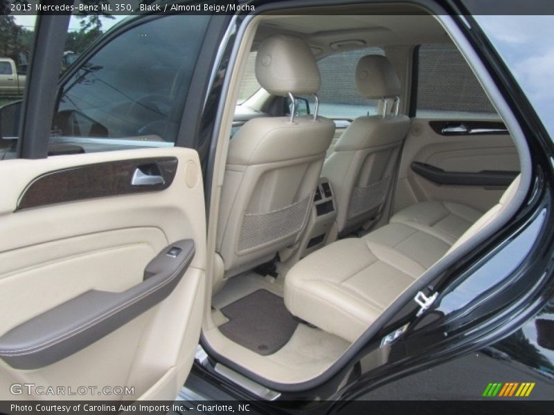Black / Almond Beige/Mocha 2015 Mercedes-Benz ML 350