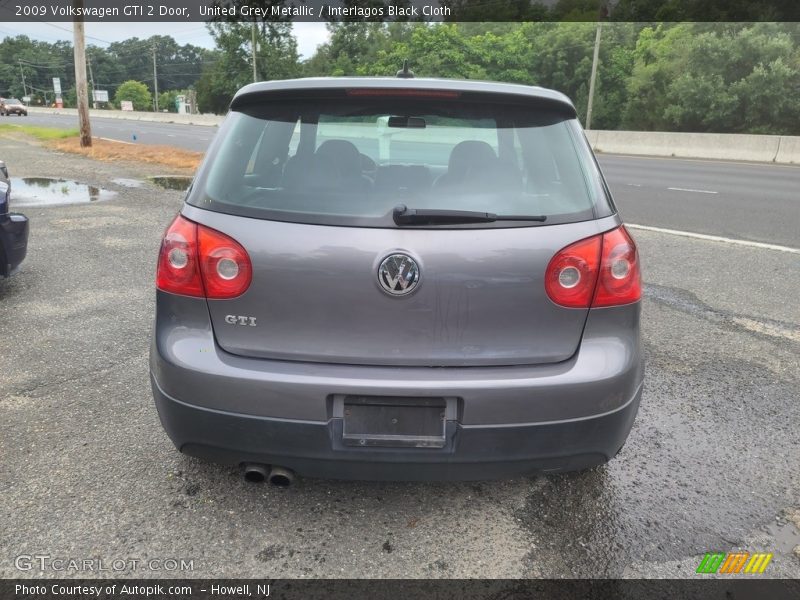 United Grey Metallic / Interlagos Black Cloth 2009 Volkswagen GTI 2 Door