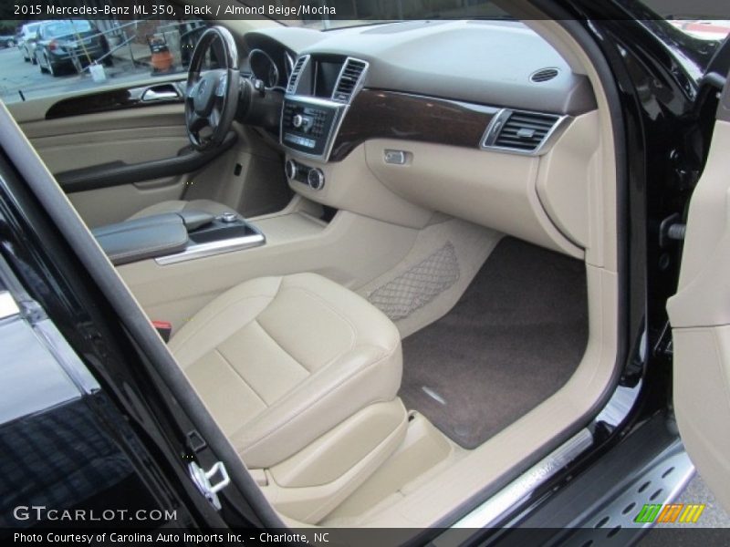 Black / Almond Beige/Mocha 2015 Mercedes-Benz ML 350