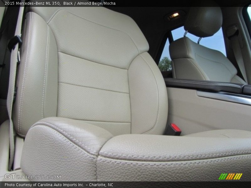 Black / Almond Beige/Mocha 2015 Mercedes-Benz ML 350