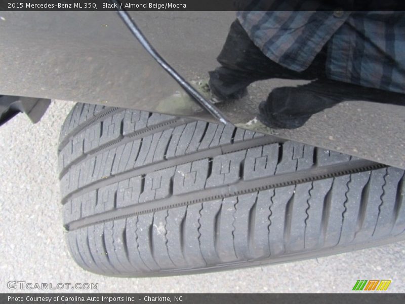 Black / Almond Beige/Mocha 2015 Mercedes-Benz ML 350