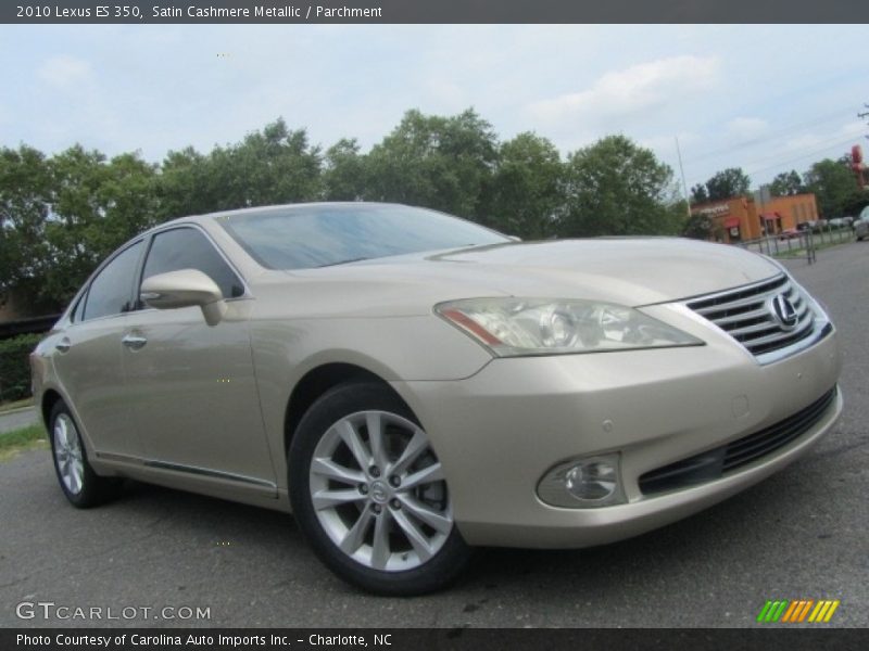 Satin Cashmere Metallic / Parchment 2010 Lexus ES 350