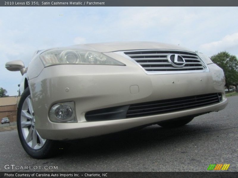 Satin Cashmere Metallic / Parchment 2010 Lexus ES 350