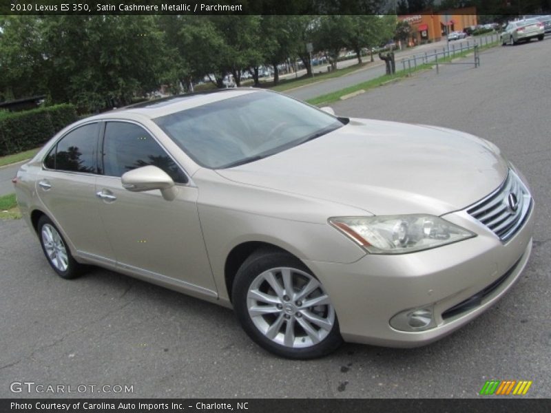 Satin Cashmere Metallic / Parchment 2010 Lexus ES 350