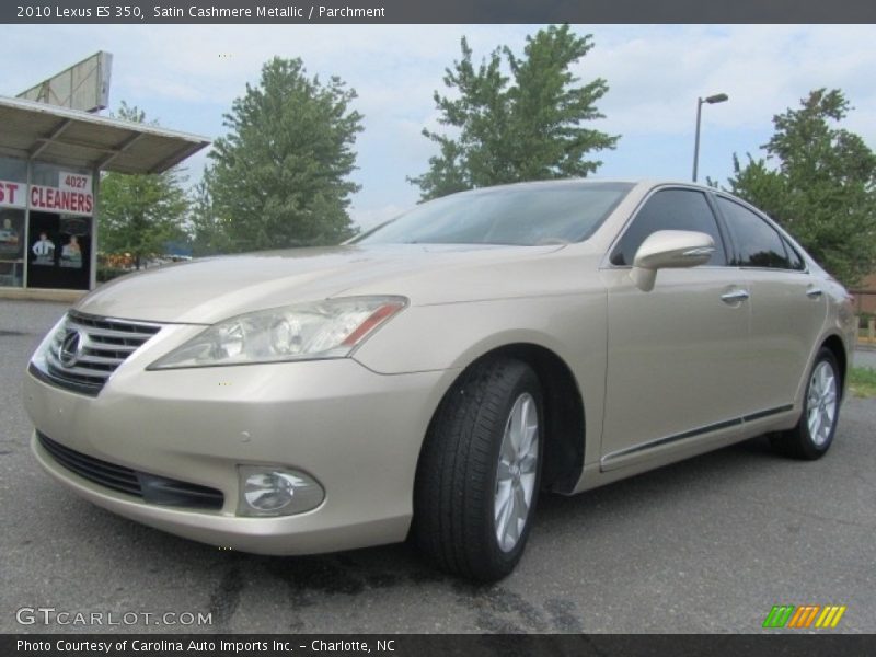 Satin Cashmere Metallic / Parchment 2010 Lexus ES 350