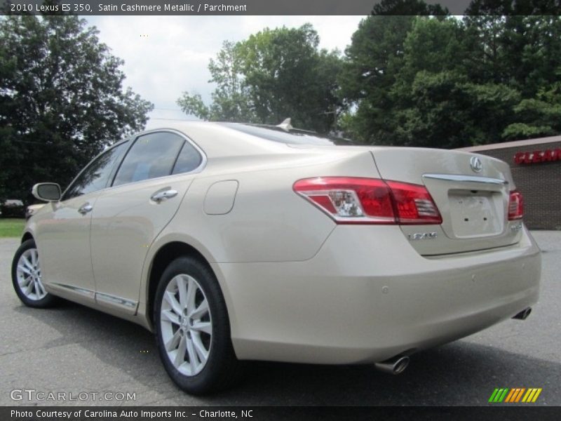Satin Cashmere Metallic / Parchment 2010 Lexus ES 350