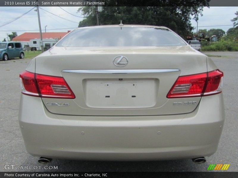 Satin Cashmere Metallic / Parchment 2010 Lexus ES 350