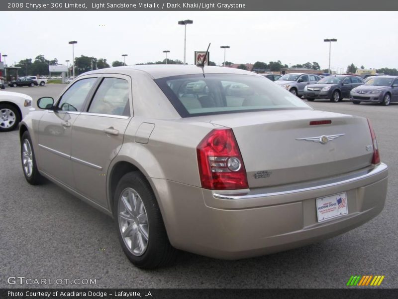 Light Sandstone Metallic / Dark Khaki/Light Graystone 2008 Chrysler 300 Limited
