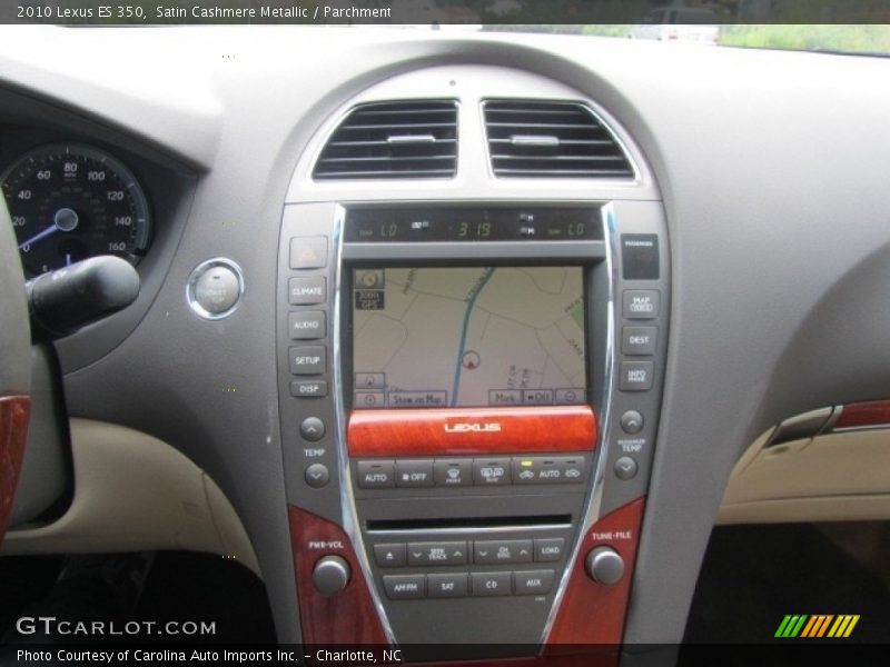 Satin Cashmere Metallic / Parchment 2010 Lexus ES 350