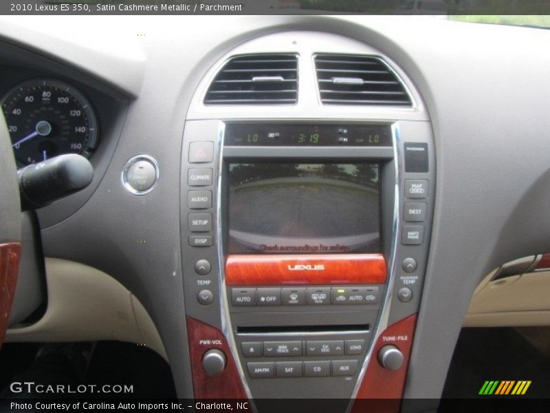 Satin Cashmere Metallic / Parchment 2010 Lexus ES 350