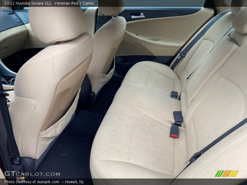 Venetian Red / Camel 2011 Hyundai Sonata GLS