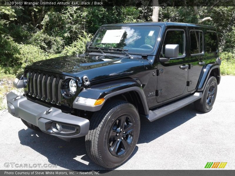 Black / Black 2020 Jeep Wrangler Unlimited Altitude 4x4