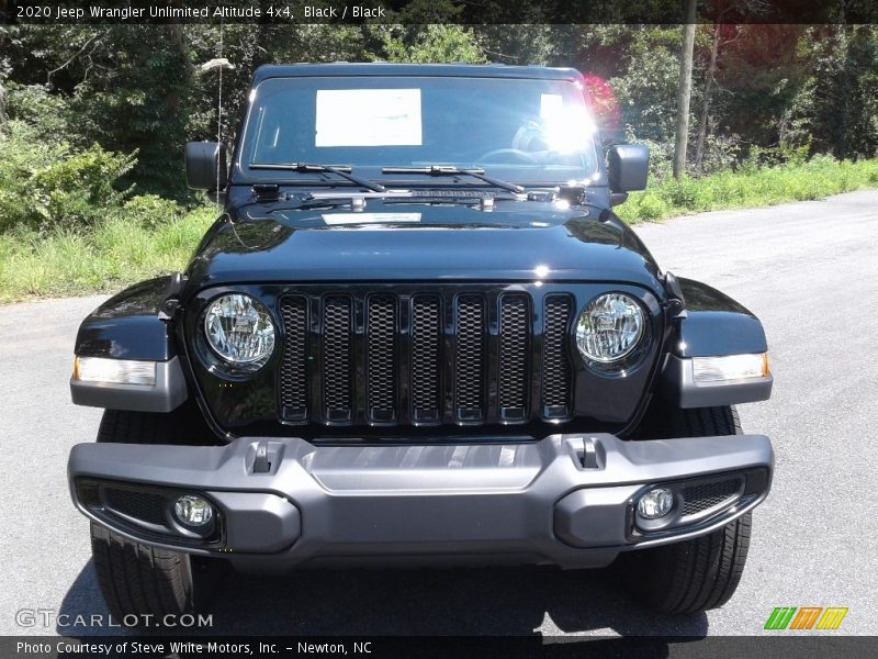 Black / Black 2020 Jeep Wrangler Unlimited Altitude 4x4
