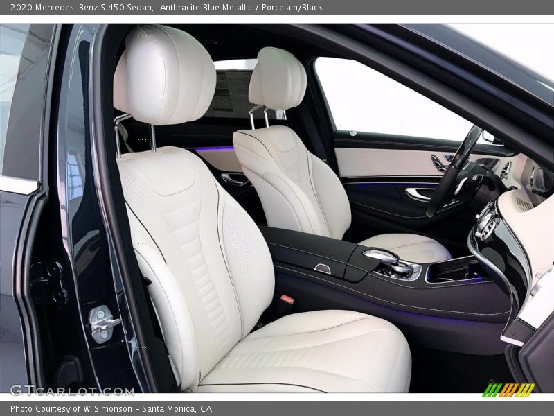 Front Seat of 2020 S 450 Sedan