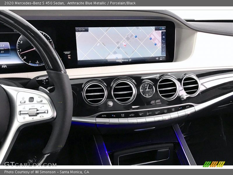Dashboard of 2020 S 450 Sedan