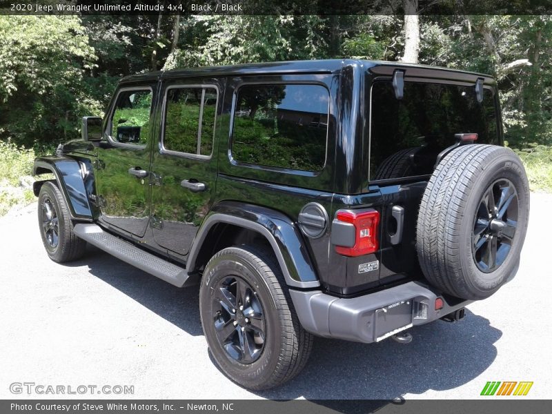 Black / Black 2020 Jeep Wrangler Unlimited Altitude 4x4