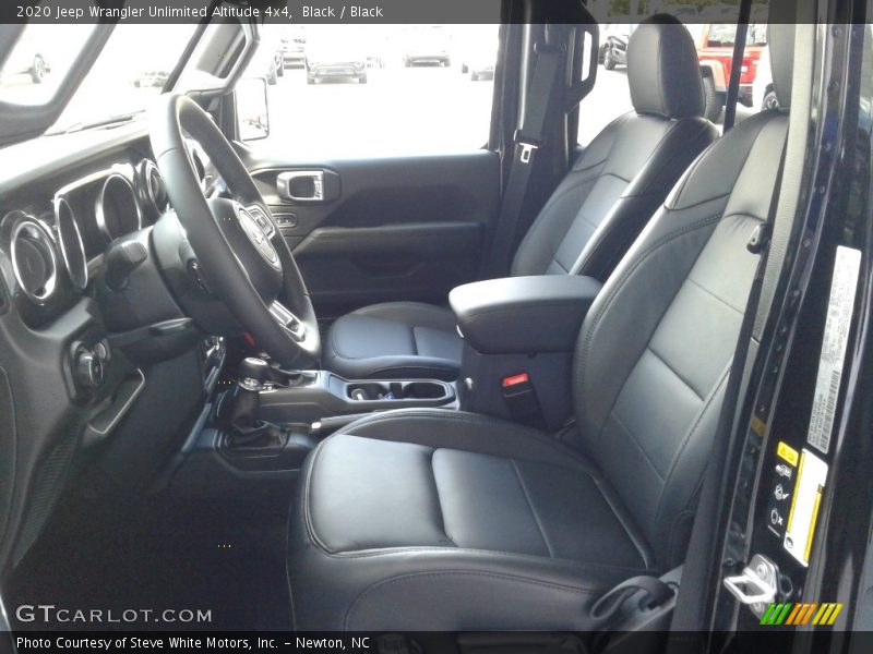Black / Black 2020 Jeep Wrangler Unlimited Altitude 4x4