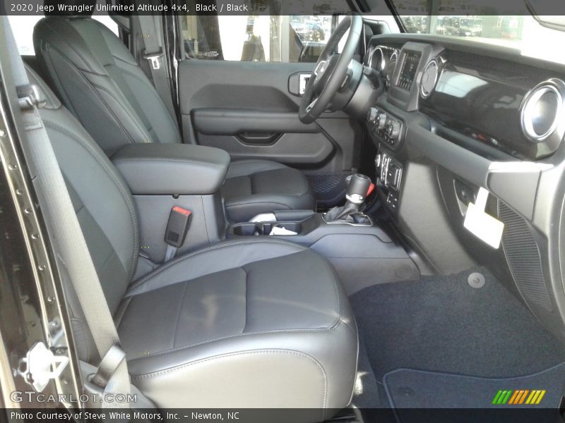 Black / Black 2020 Jeep Wrangler Unlimited Altitude 4x4