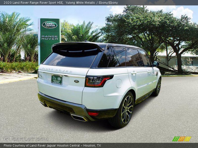 Yulong White Metallic / Ebony/Ebony 2020 Land Rover Range Rover Sport HSE