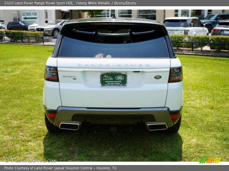 Yulong White Metallic / Ebony/Ebony 2020 Land Rover Range Rover Sport HSE