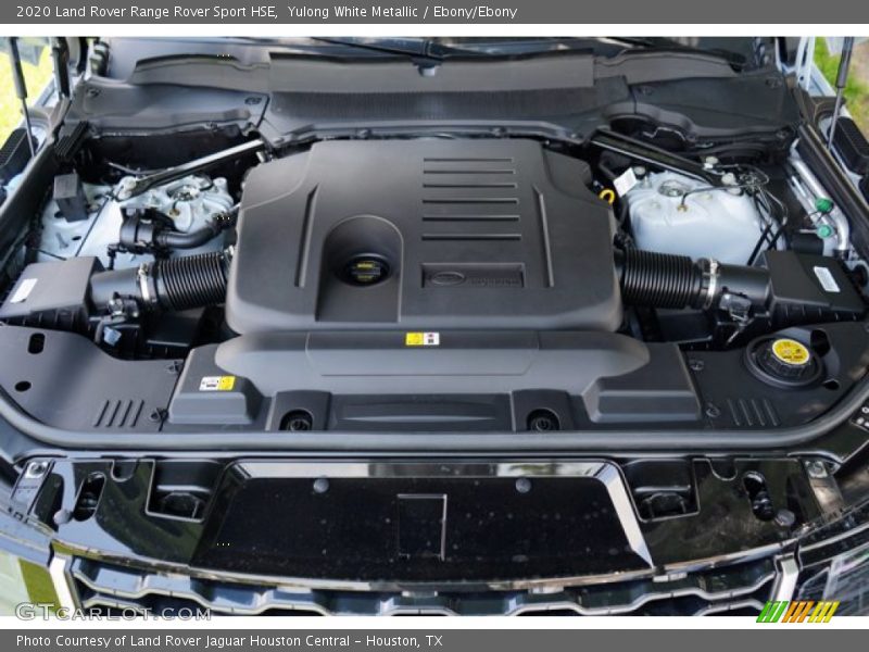 Yulong White Metallic / Ebony/Ebony 2020 Land Rover Range Rover Sport HSE