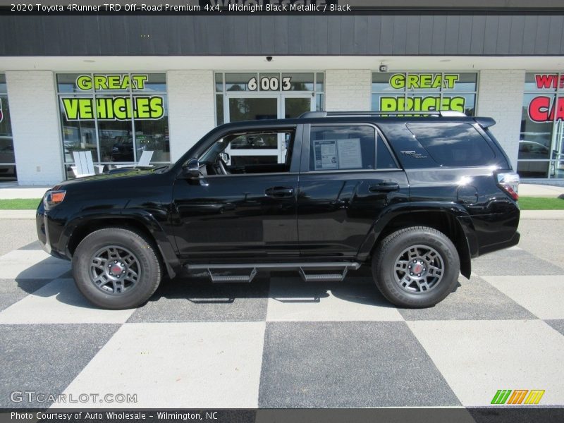 Midnight Black Metallic / Black 2020 Toyota 4Runner TRD Off-Road Premium 4x4