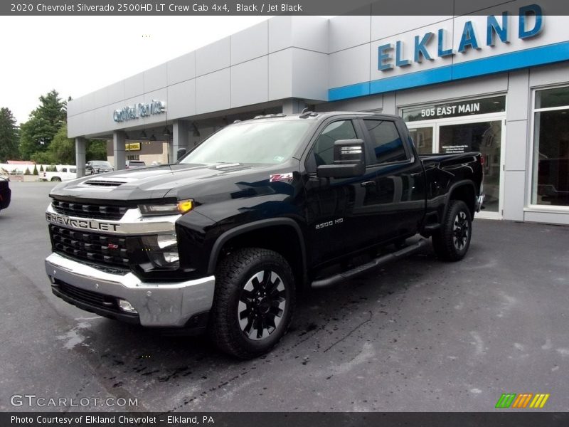 Black / Jet Black 2020 Chevrolet Silverado 2500HD LT Crew Cab 4x4