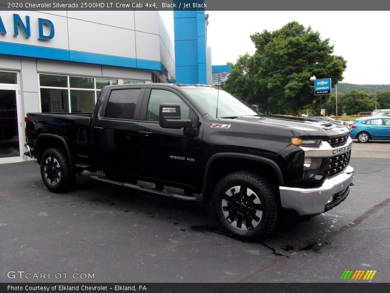 Black / Jet Black 2020 Chevrolet Silverado 2500HD LT Crew Cab 4x4