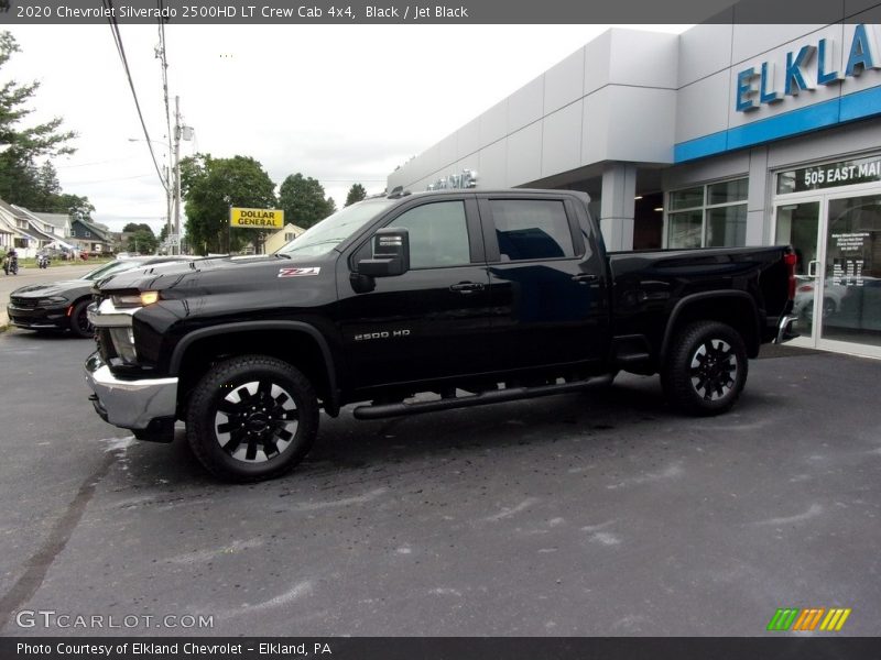 Black / Jet Black 2020 Chevrolet Silverado 2500HD LT Crew Cab 4x4