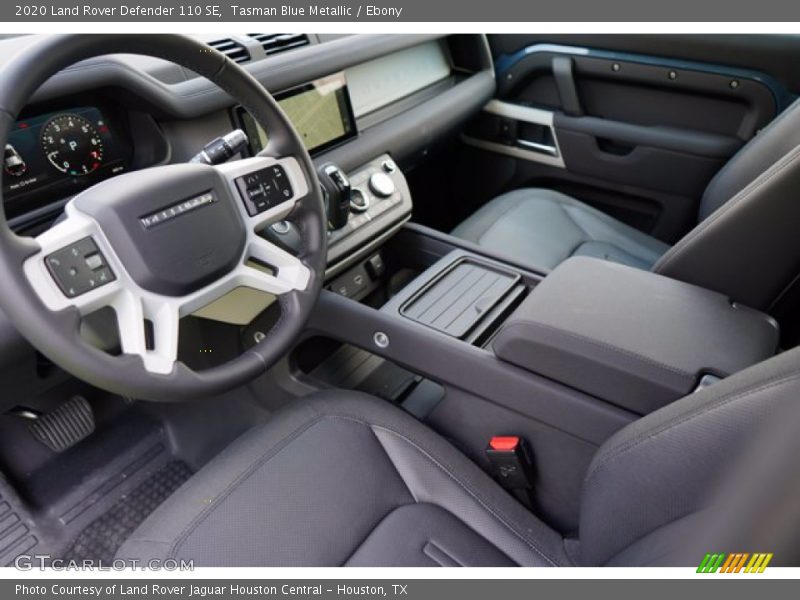 Front Seat of 2020 Defender 110 SE