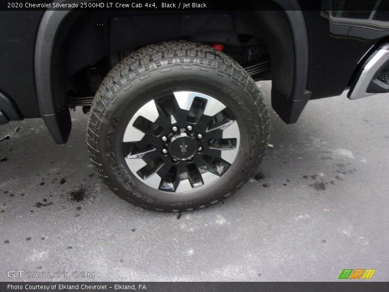 Black / Jet Black 2020 Chevrolet Silverado 2500HD LT Crew Cab 4x4