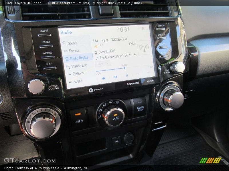 Controls of 2020 4Runner TRD Off-Road Premium 4x4