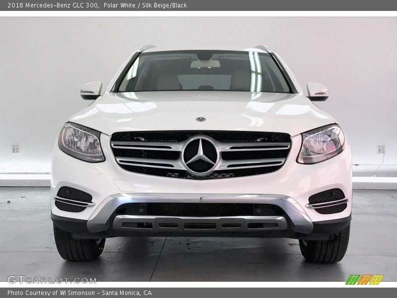 Polar White / Silk Beige/Black 2018 Mercedes-Benz GLC 300