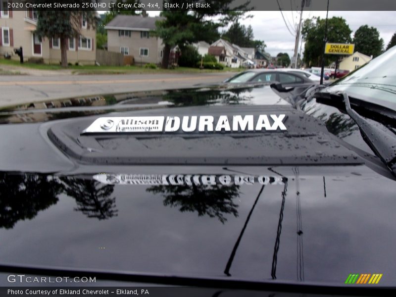 Black / Jet Black 2020 Chevrolet Silverado 2500HD LT Crew Cab 4x4