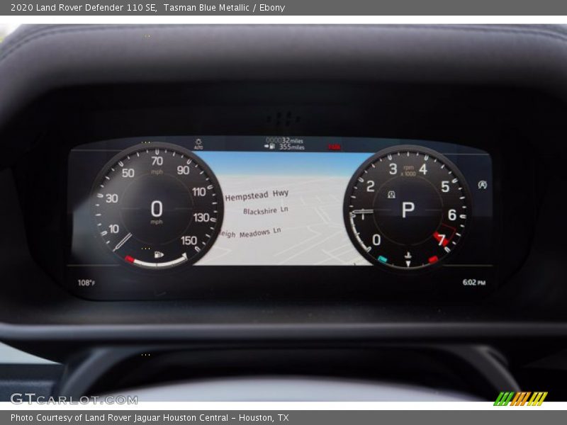  2020 Defender 110 SE 110 SE Gauges