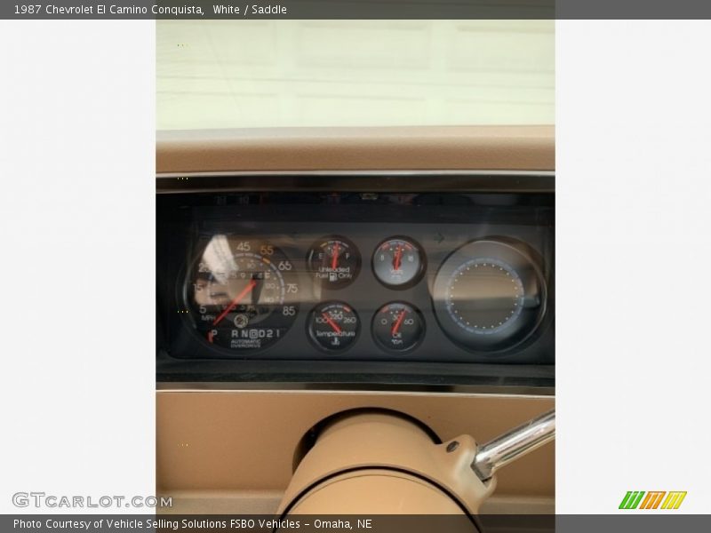  1987 El Camino Conquista Conquista Gauges