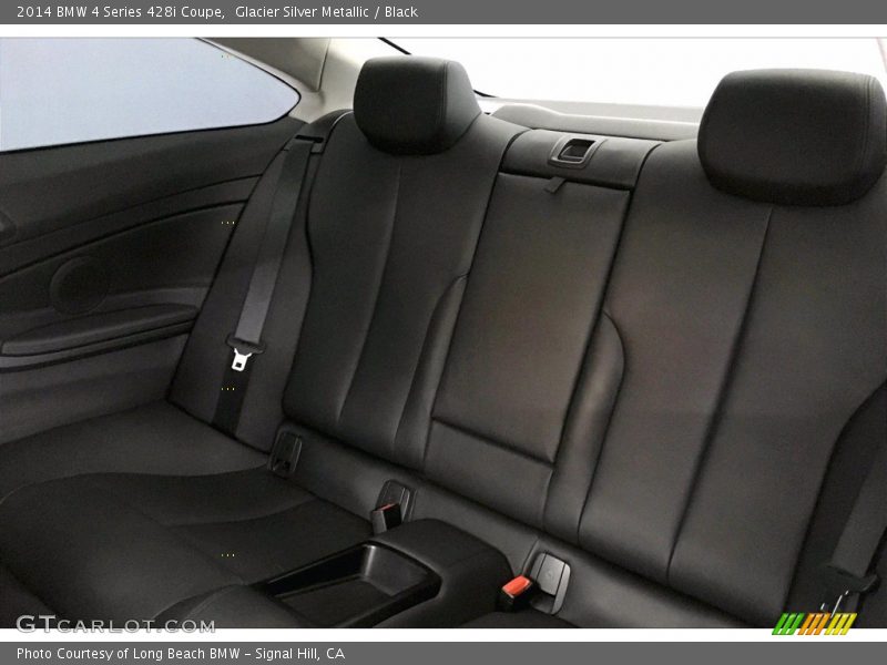 Glacier Silver Metallic / Black 2014 BMW 4 Series 428i Coupe