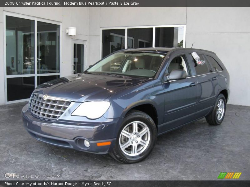 Modern Blue Pearlcoat / Pastel Slate Gray 2008 Chrysler Pacifica Touring