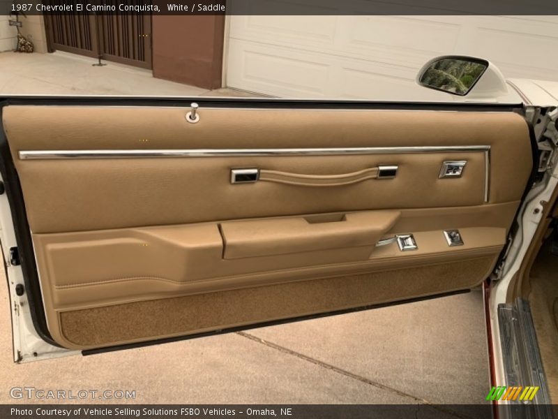 Door Panel of 1987 El Camino Conquista
