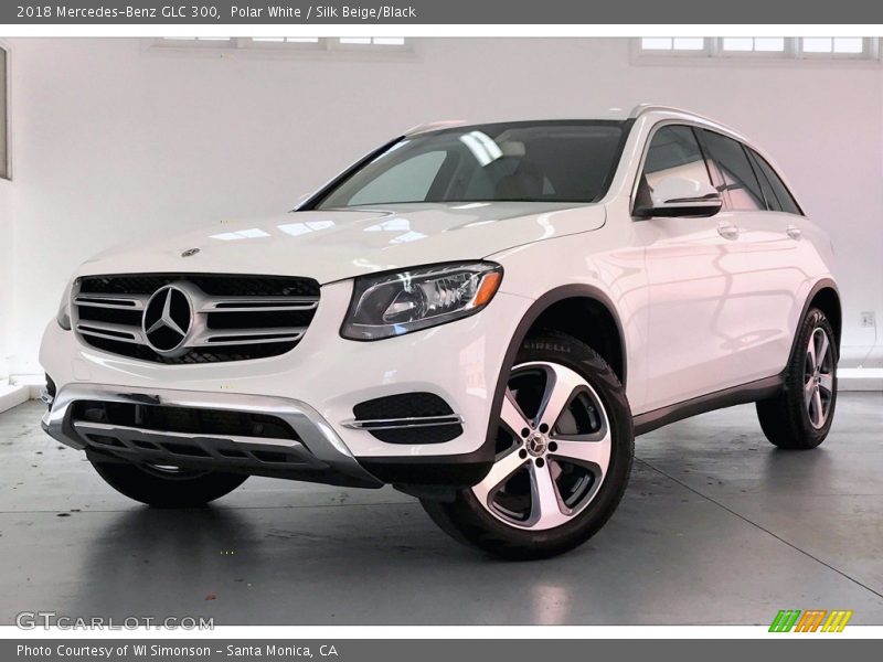 Polar White / Silk Beige/Black 2018 Mercedes-Benz GLC 300