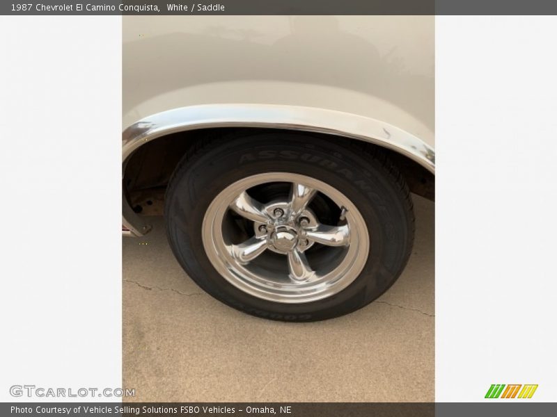Custom Wheels of 1987 El Camino Conquista