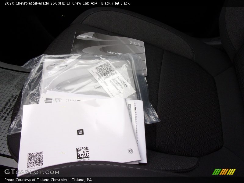 Black / Jet Black 2020 Chevrolet Silverado 2500HD LT Crew Cab 4x4