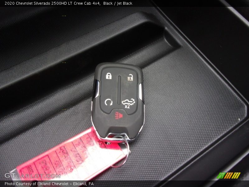 Black / Jet Black 2020 Chevrolet Silverado 2500HD LT Crew Cab 4x4